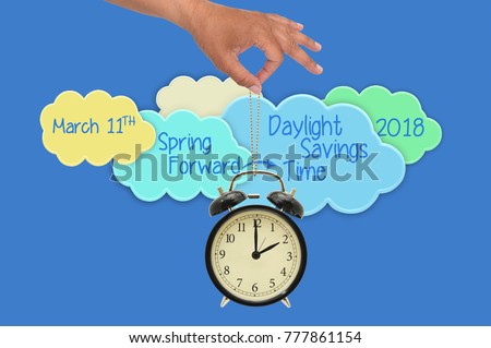 daylight savings time 2018