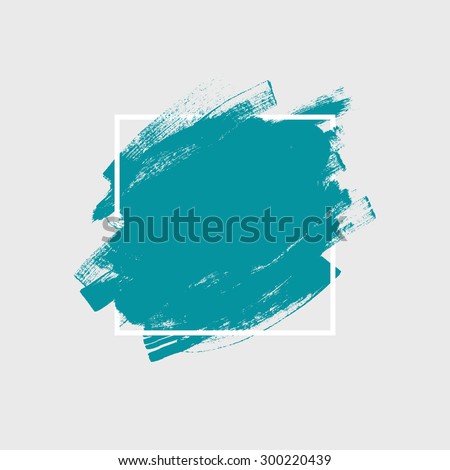 Abstract background. Ink brush strokes with rough edges. Dry brush illustration.