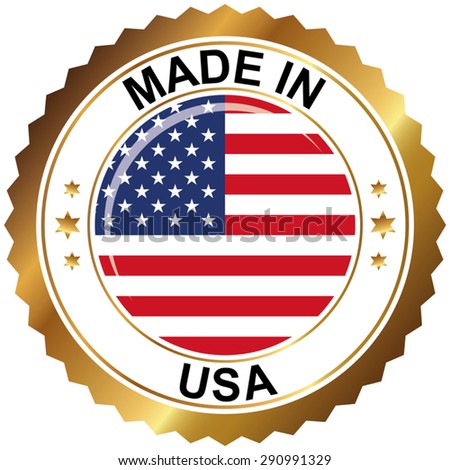 Made In Usa Logo Stock Photos, Images, & Pictures | Shutterstock