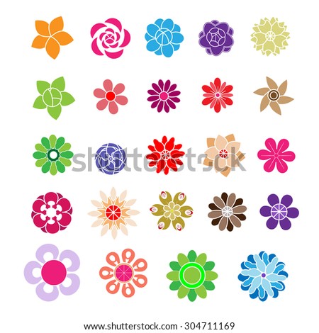 Hydrangea Flower Icon Set Stock Vector 403840588 - Shutterstock