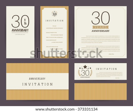30th invite template