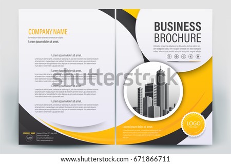 annual report layout design
