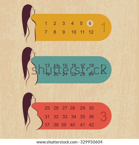 pregnancy calendar with pictures