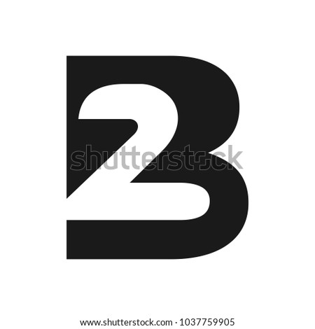Image result for letter B number 2