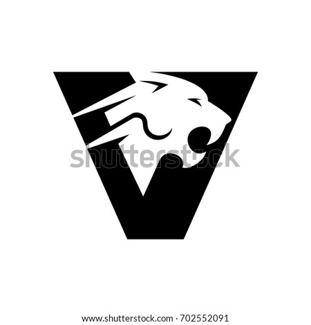 panther vector logo.