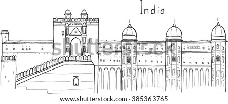 Amber Fort Stock Vectors & Vector Clip Art | Shutterstock