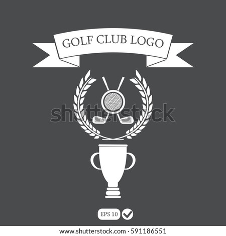 Golf Club Logo Stock Vector 586302347 - Shutterstock