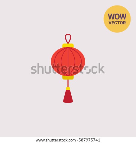 Chinese lantern icon