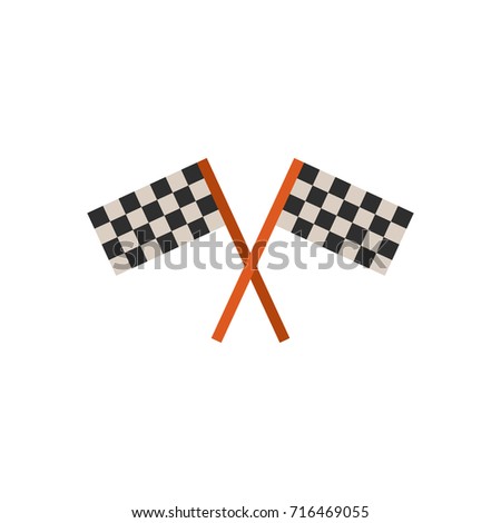 Racing Flag Icon Stock Vector 348589541 - Shutterstock