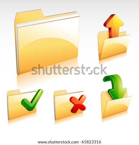 File Folder Icon 스톡 사진, 로열티 프리(RF) 이미지 및 벡터 - Shutterstock