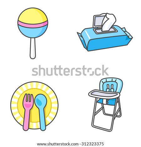 Baby Wipes Stock Vectors & Vector Clip Art | Shutterstock