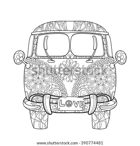 Vintage Decorated Bus Stock Images, Royalty-Free Images & Vectors ...