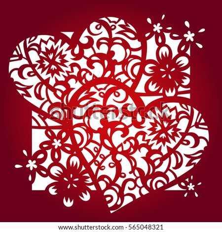 Folk Embroidery Pattern Stock Vector 100187423 - Shutterstock