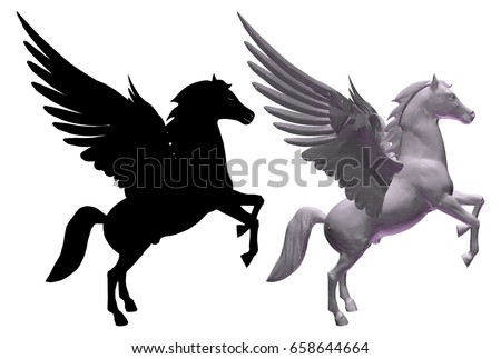 pegasus horse wings vector 01 stock vector 658644664 pegasus horse wings vector 01 stock vector 658644664