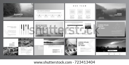original presentation templates easy use creative stock vector original presentation templates easy use creative stock vector, Presentation templates