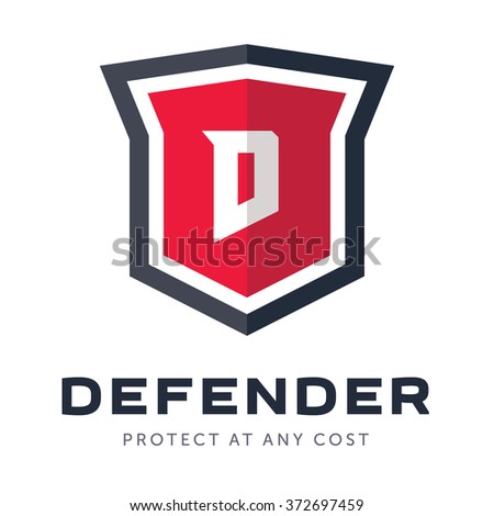 Security Company Logo Ready Use Abstract Stock Vector 372931684