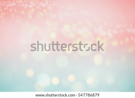 pastel color tone gradient with abstract bokeh light backgrounds
