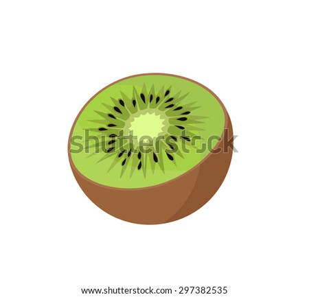 Kiwi fruit slice