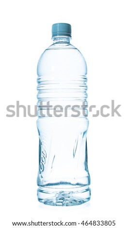 Soda Water Bottle Blank Label Isolated Stock Photo 58173862 - Shutterstock