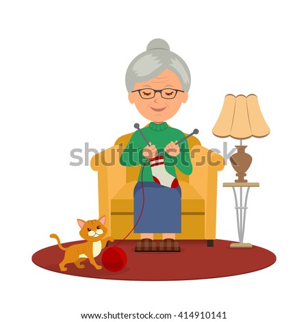 Granny Stock Vectors, Images & Vector Art | Shutterstock