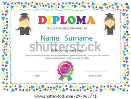 diploma preschool