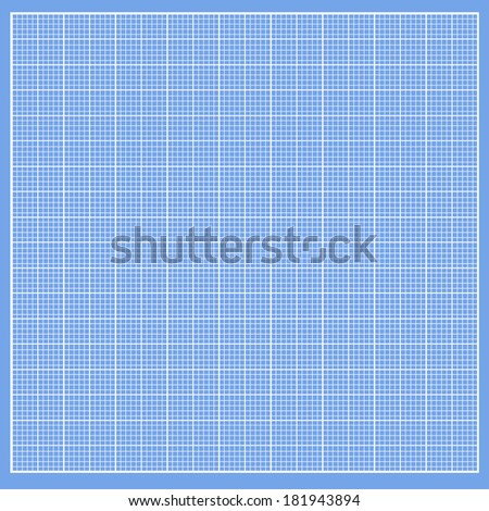 graph blue millimeter paper white cells stock vector 181943894