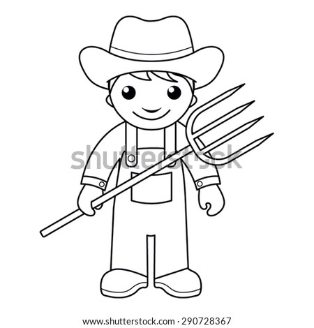 Coloring Page Vector Illustration Black White Stock Vector Royalty Free 290728367  Shutterstock