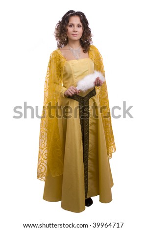 https://thumb7.shutterstock.com/display_pic_with_logo/326464/326464,1257025957,5/stock-photo-woman-wearing-fancy-yellow-dress-on-halloween-a-young-woman-dressed-up-as-princess-cute-girl-in-39964717.jpg