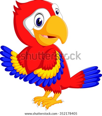 Cute Bird Cartoon Stock Vector 309882269 - Shutterstock