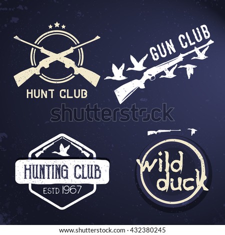 Mountain Themed Outdoors Emblem Logo Tools Stock Vector 126379292 ...