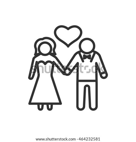 Gay Marriage Icons Set Stock Vector 110026151 - Shutterstock