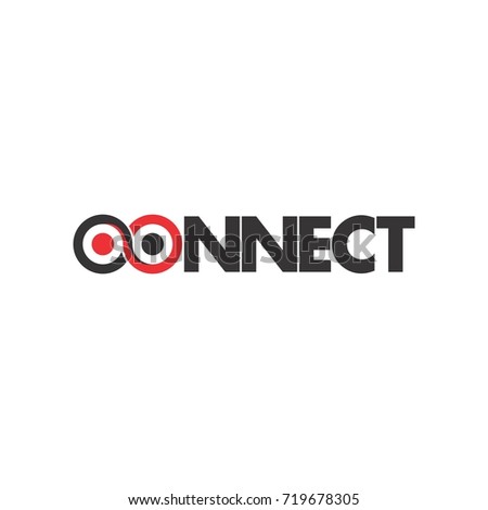 Connect Logo Design Template Elements Stock Vector 453148726 - Shutterstock