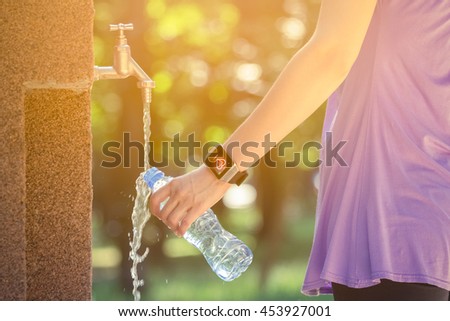 Bathroom brass single faucets polished