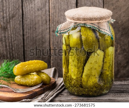 Jar of pickles