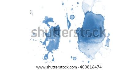 Abstract Watercolor Art Hand Paint On Stock Illustration 400816474 ...