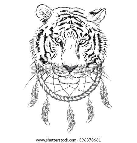 dream tattoo with catcher tiger Free Stock Images Images, & Tiger Tribal Royalty Vectors