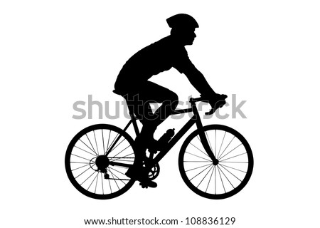 Cyclist Silhouette Stock Photos, Images, & Pictures | Shutterstock