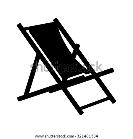 Beach Chair Vector beach chair icon beach chaise longue stock vector 321481334 Beach Chair Vector beach chair icon beach chaise longue stock vector 321481334