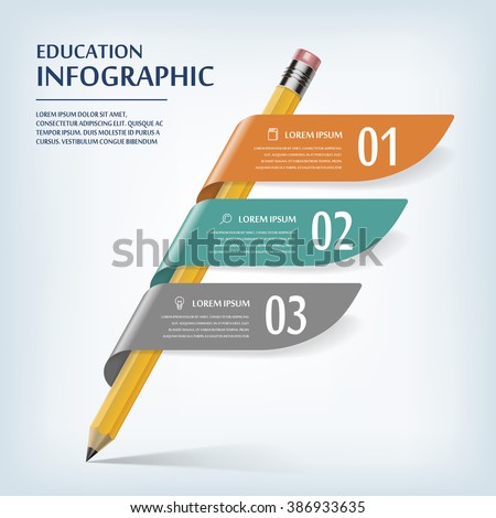 Infographic Ideas infographic template education : Education Infographic Template Design Reading Tree Stock Vector ...