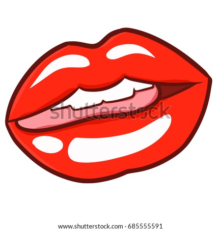 Biting Tongue Stock Images, Royalty-free Images & Vectors 