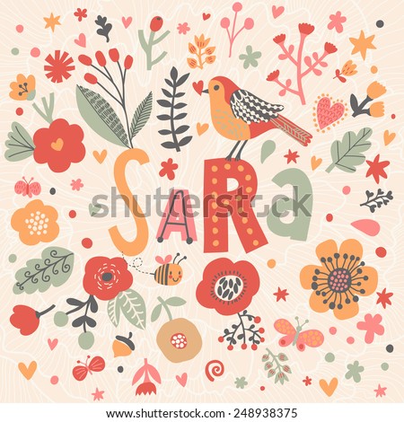 Sara Name Stock Images, Royalty-Free Images & Vectors | Shutterstock