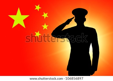 Image result for china salute flag