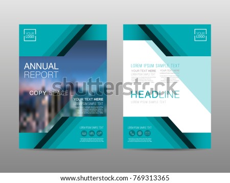 Business Brochure Flyer Design Layout Template Stock Vector 289144139 ...