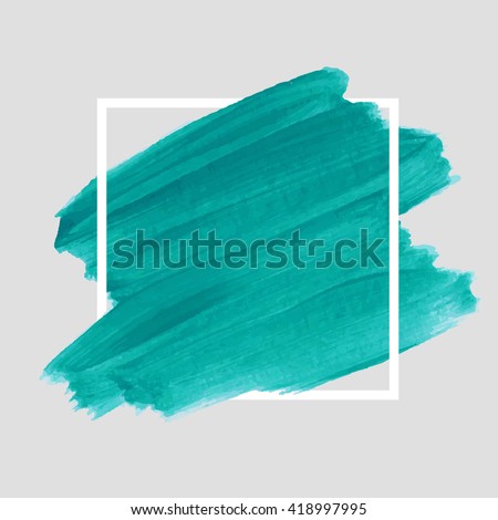 Logo art brush paint vector. Original grunge brush art paint abstract texture background design acrylic stroke poster vector illustration. Perfect watercolor design for headline, logo and banner.