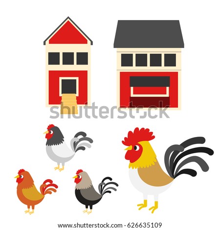 Chicken Coop Illustration