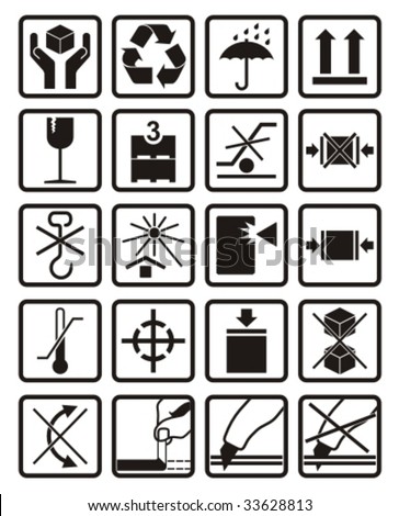 Packaging Symbols Stock Photos, Images, & Pictures | Shutterstock