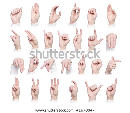 Group Black Dressed People Forming Alphabet Stock Photo 37675162 ...