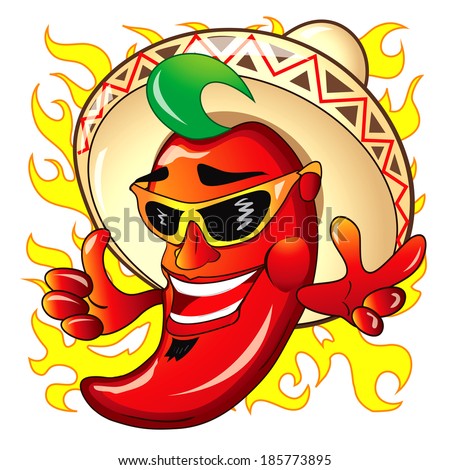 Chili pepper cartoon Stock Photos, Images, & Pictures | Shutterstock