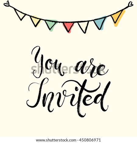 Invitation You Are Invited Images - Invitation Sample And 
