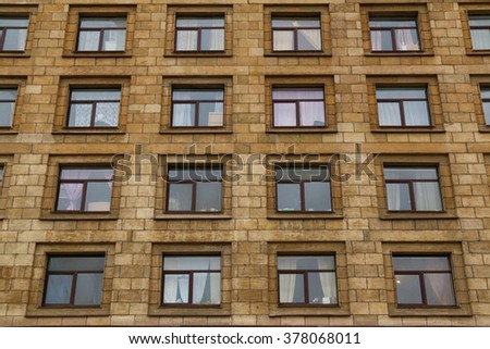 Apartment Building Front old gdr building facade plattenbau berlin stock photo 425041390 Apartment Building Front old gdr building facade plattenbau berlin stock photo 425041390